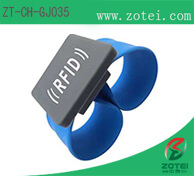 Clap silicone wristband