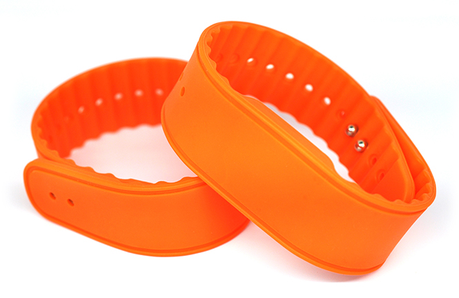 RFID silicone wristband