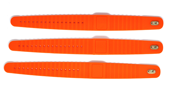 RFID silicone wristband