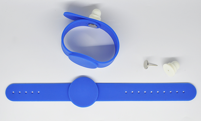 Tamper Proof RFID Silicone Wristband