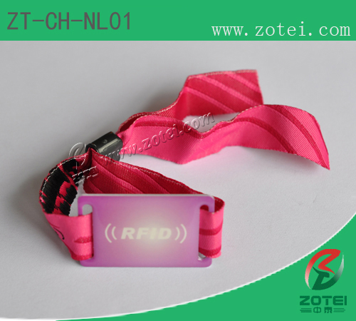 RFID nylon wristband tag