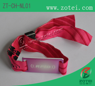 RFID nylon wristband tag