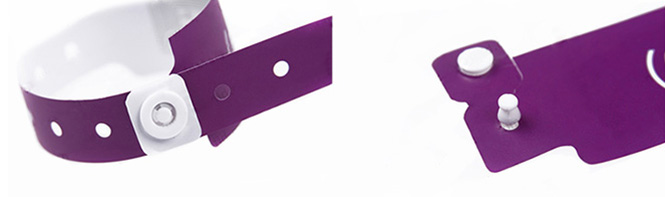 RFID one-time paper wristband