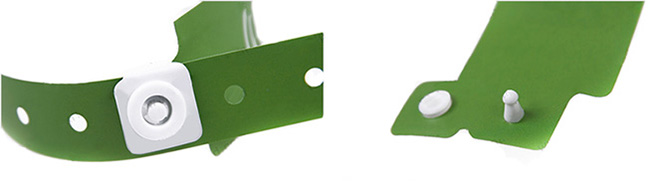 RFID one-time paper wristband
