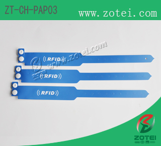 RFID one-time paper wristband