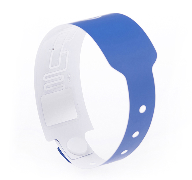 RFID one-time paper wristband