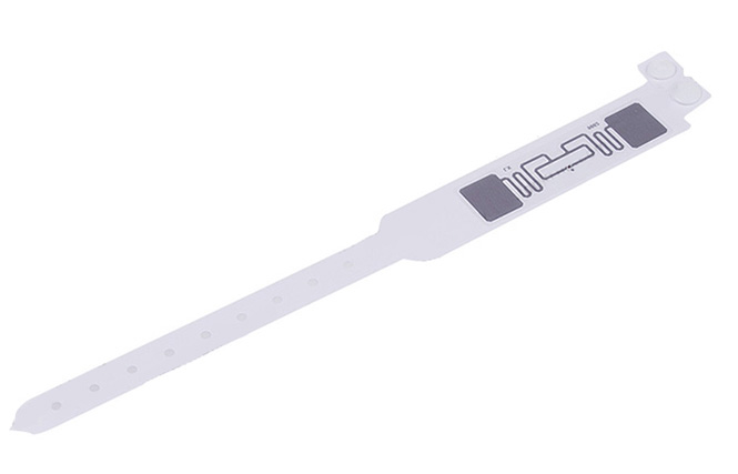 RFID one-time paper wristband