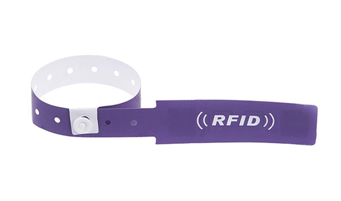 RFID one-time paper wristband