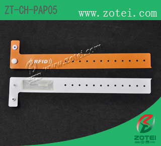 RFID one-time paper wristband
