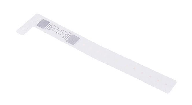RFID one-time paper wristband
