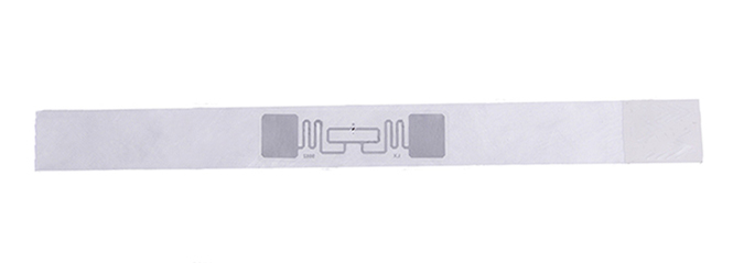 RFID one-time paper wristband