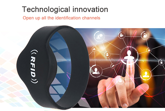 RFID silica gel wristband