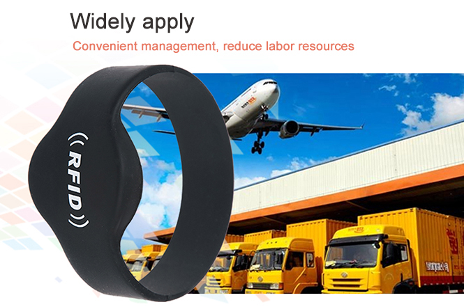 RFID silica gel wristband