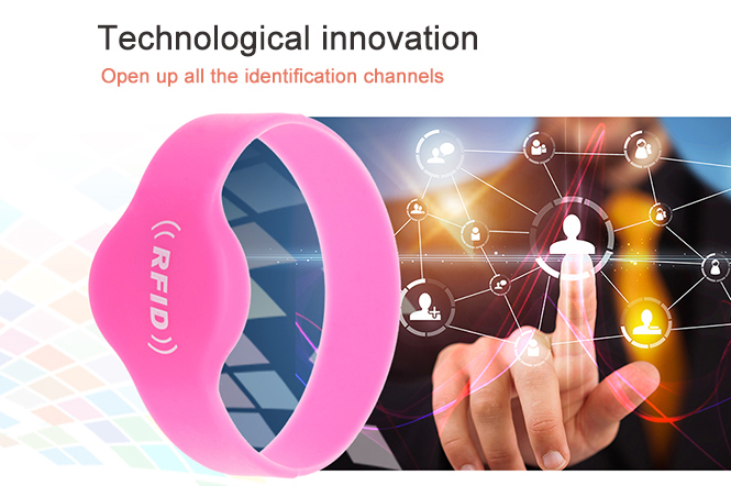 RFID silica gel wristband