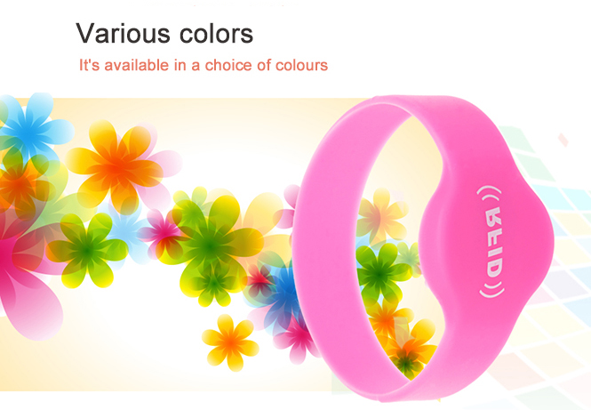 RFID silica gel wristband
