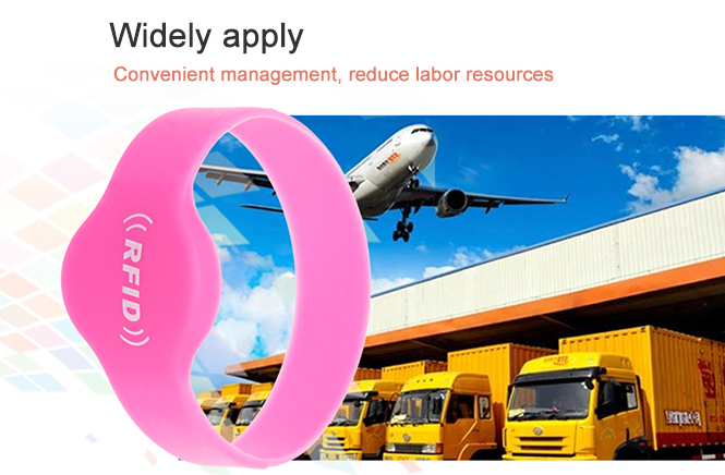 RFID silica gel wristband