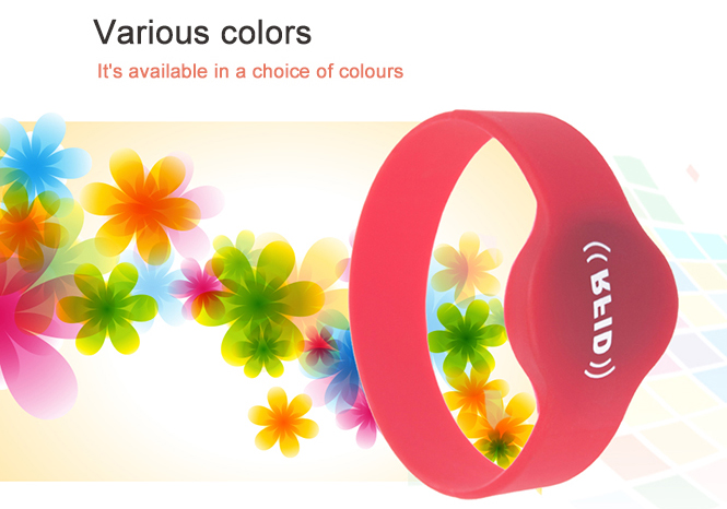 RFID silica gel wristband