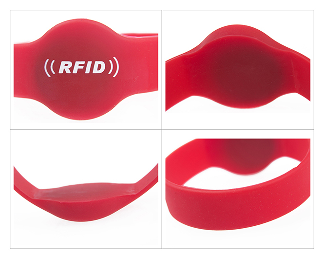 RFID silica gel wristband