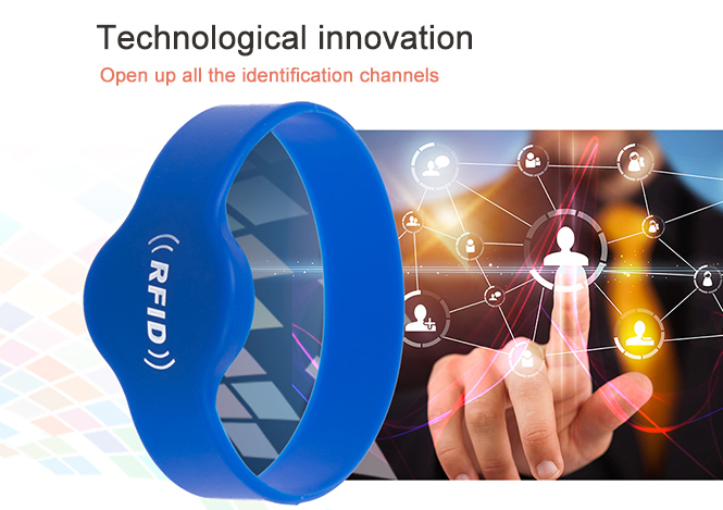 RFID silica gel wristband