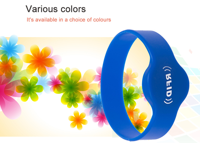 RFID silica gel wristband
