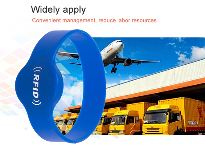 RFID silica gel wristband