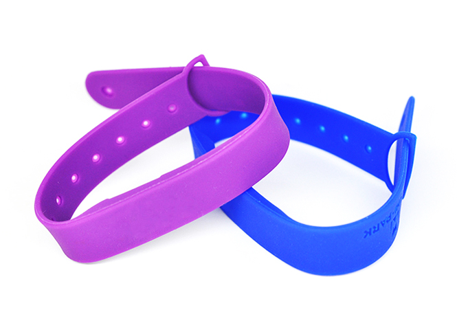 RFID silicone wristband