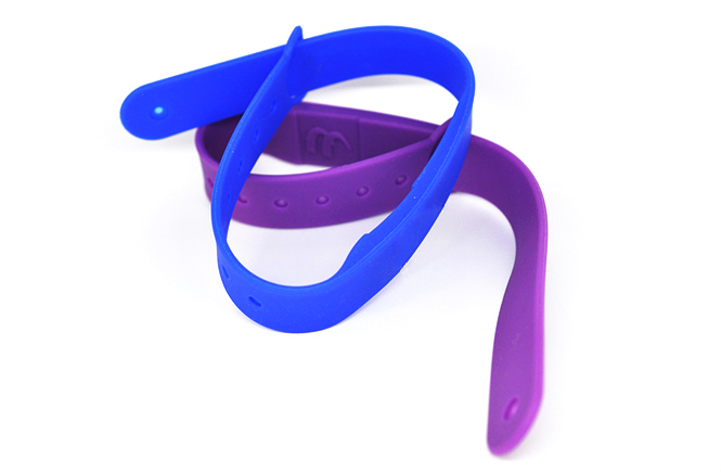 RFID silicone wristband