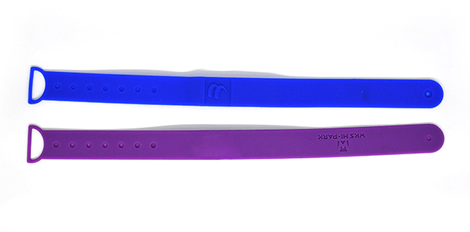 RFID silicone wristband