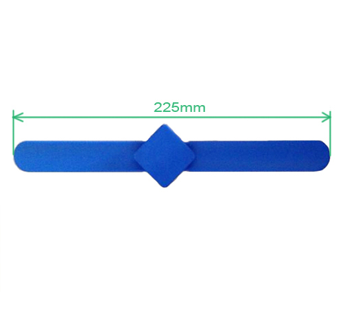 Clap silicone wristband