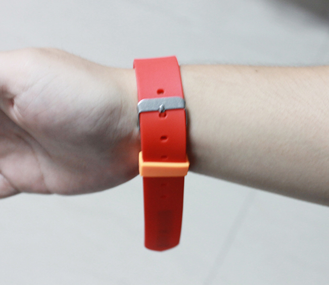RFID silicone wristband