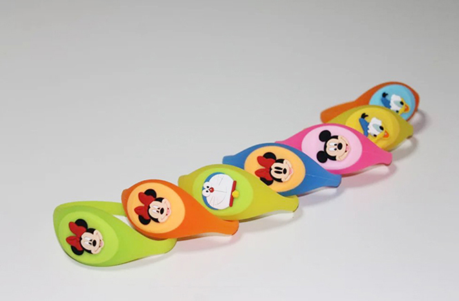 RFID oval silicone wristband