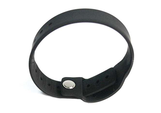 RFID square silicone wristband 