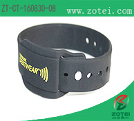 RFID square silicone wristband