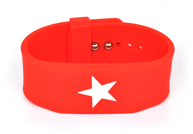 RFID silicone wristband 