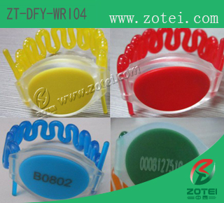 RFID plastic wristband
