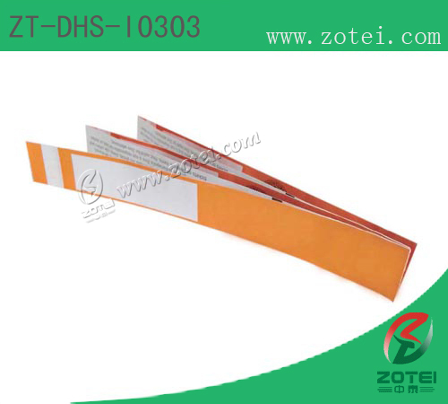 RFID one-time paper wristband