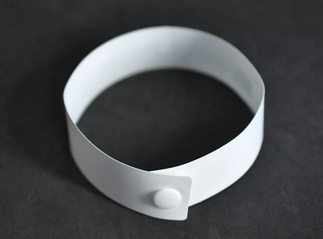 RFID one-time PP paper wristband