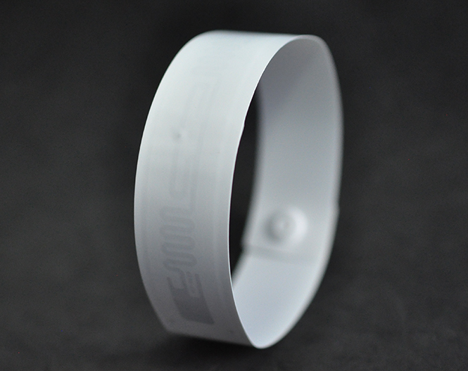 RFID one-time PP paper wristband