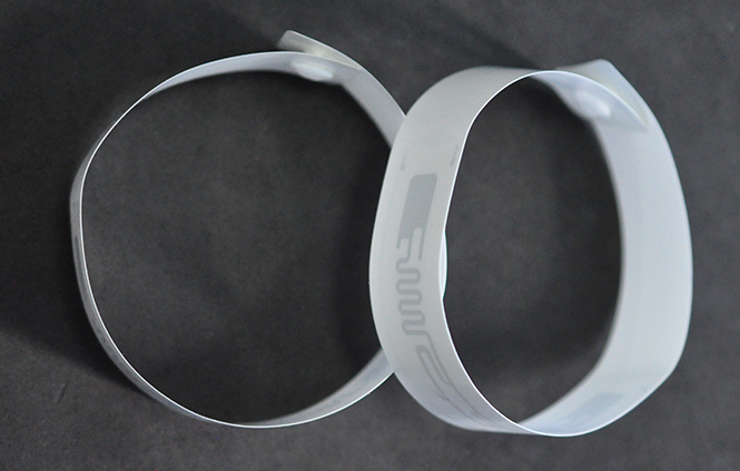 RFID one-time PP paper wristband