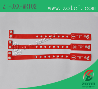 ZT-JXX-WRI02 (soft PVC RFID bracelet)(repeated use)