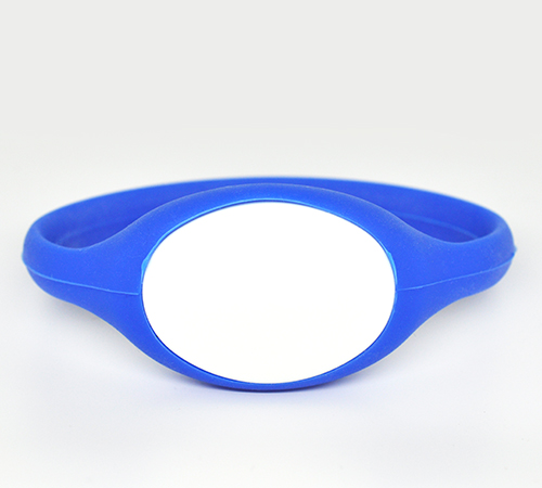 RFID oval silicone wristband
