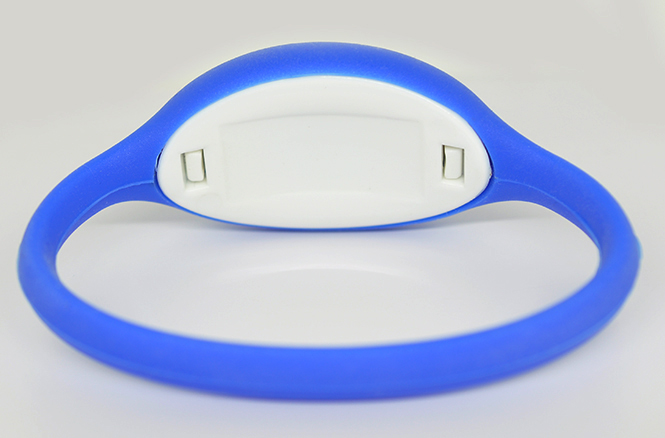 RFID oval silicone wristband