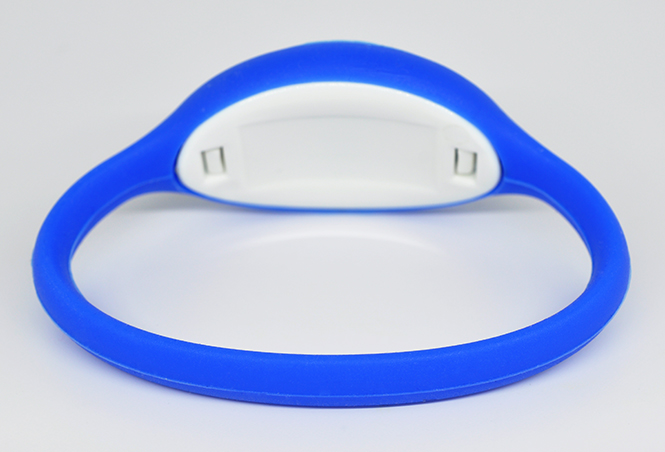 RFID oval silicone wristband