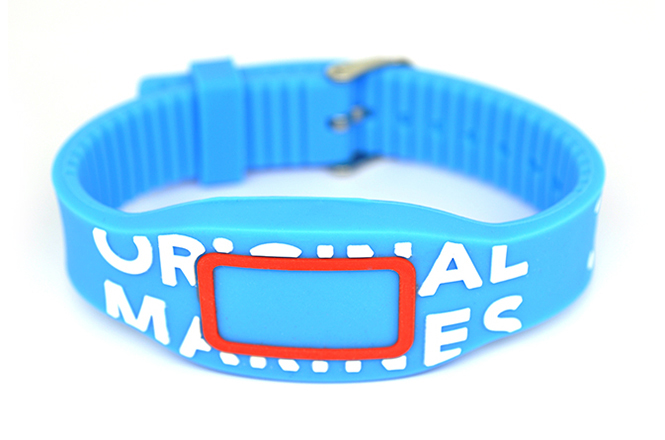 RFID silicone wristband