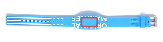 RFID silicone wristband