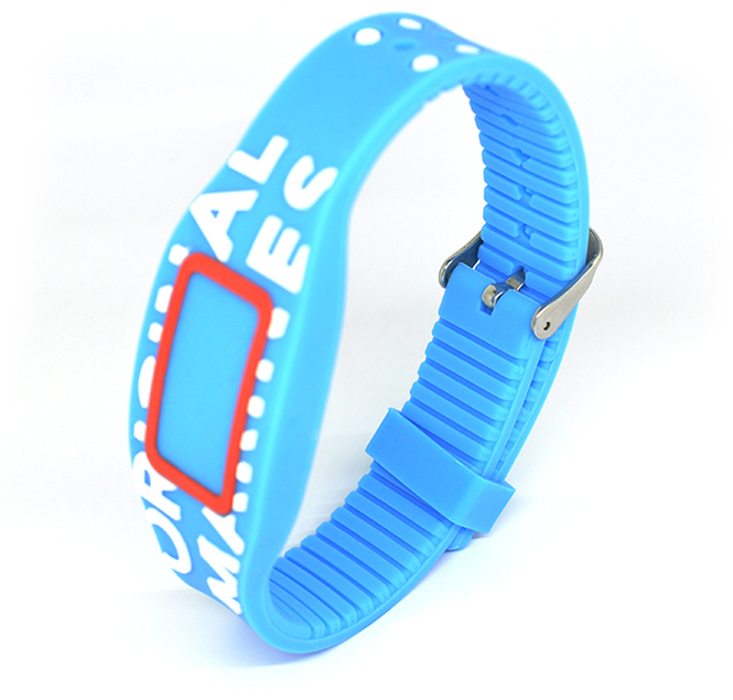 RFID silicone wristband