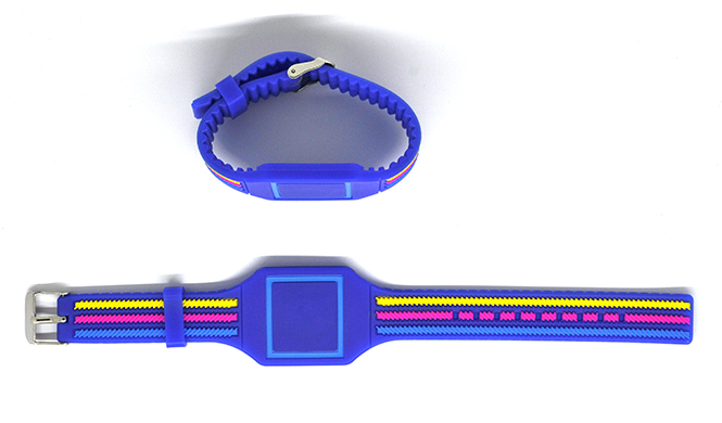 RFID silicone wristband