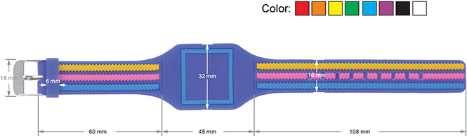 RFID silicone wristband
