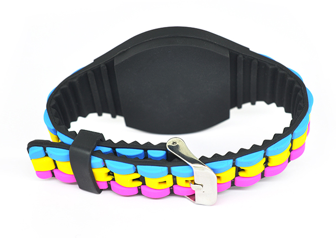 RFID silicone wristband