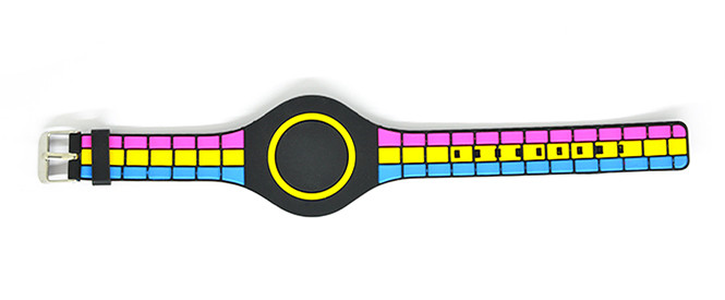 RFID silicone wristband